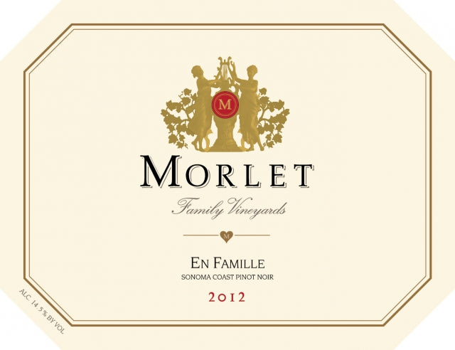 Morlet Family Vineyards En Famille Pinot Noir 2012 莫萊家庭黑皮諾乾紅葡萄酒 2012