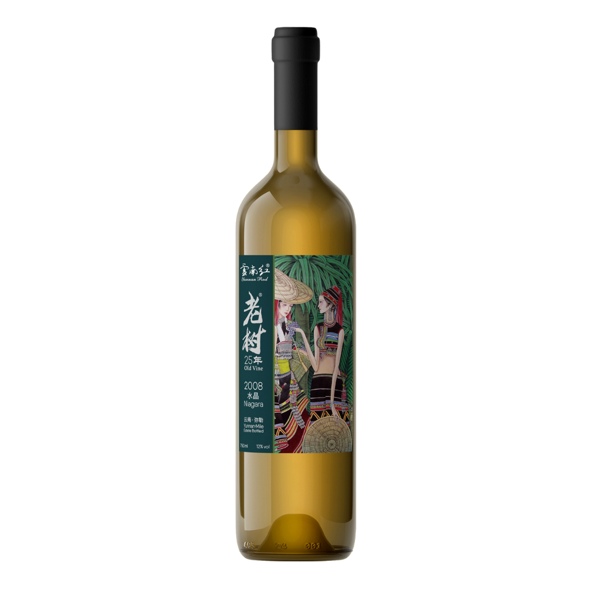 Yunnan Red, Old Vine 25 Years Dry White (Niagara) 2019 雲南紅老樹25年水晶白葡萄酒 2019
