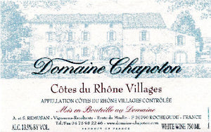 Domaine Chapoton Cote Du Rhone Villages Rochegude 2009