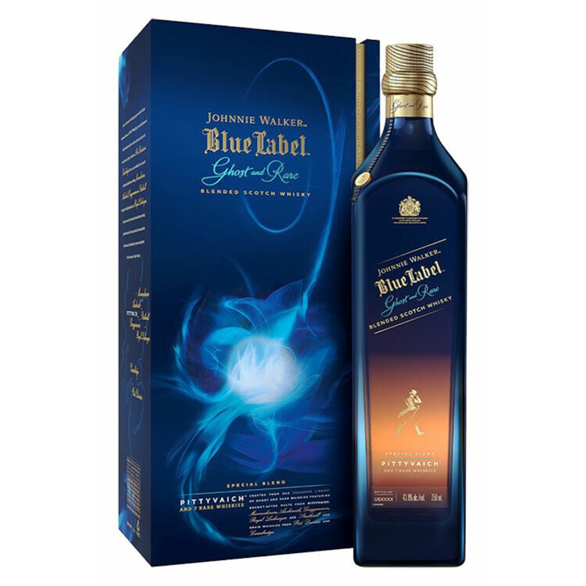 Johnnie Walker Blue Label Ghost & Rare 4th Edition (with box)(Special Edition with Pittyvaich)