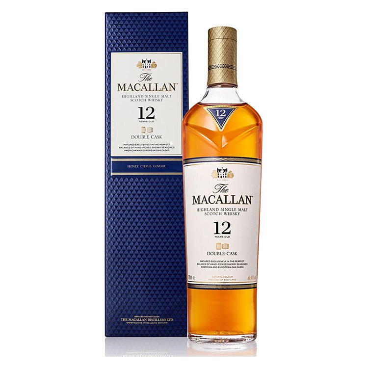 Macallan 12 Year Old Double Oak (Gift Box) 麥卡倫12年雙桶蘇格蘭單一麥芽威士忌