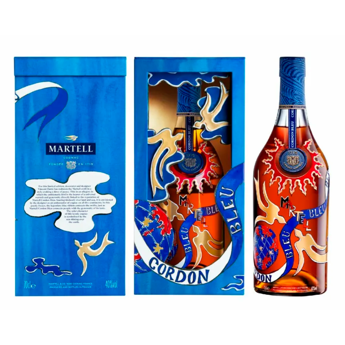 Martell Cordon Bleu Extra Old Cognac (Limited Edition 2024)  馬爹利藍帶 (2024限量版)