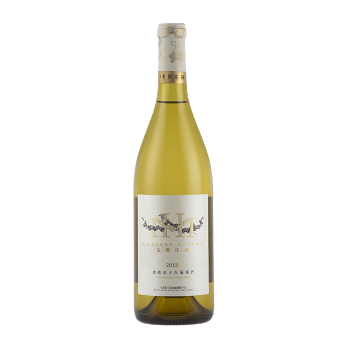 Mihope Viognier Dry White Wine 美賀莊園 維歐尼白葡萄酒 2018
