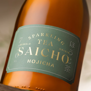 SAICHO Sparkling Hojicha 氣泡焙茶 - Case of 6 bottles