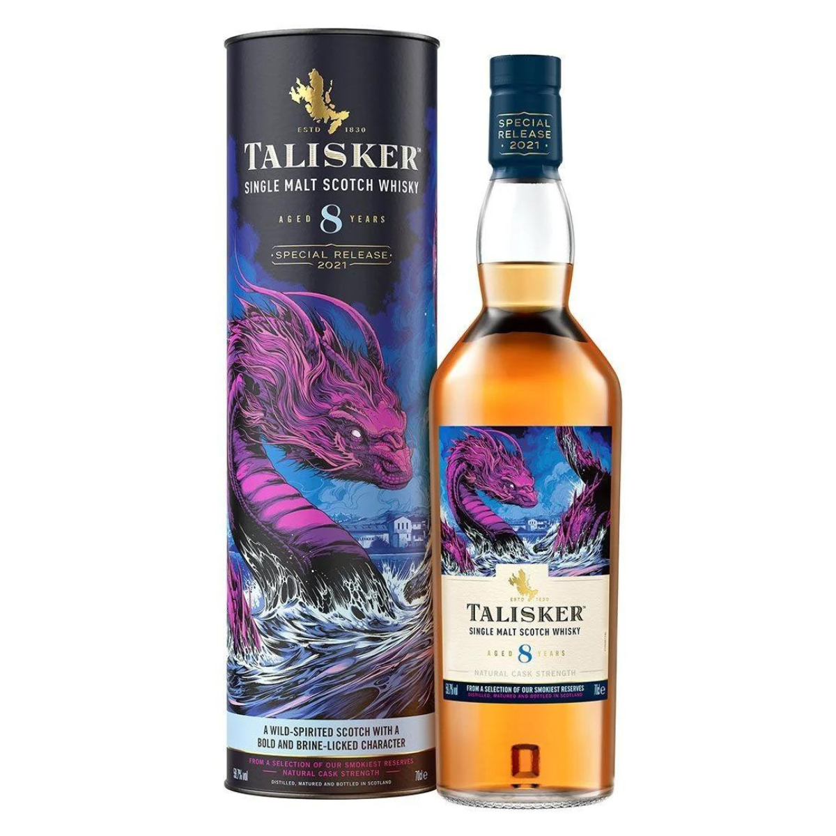 Talisker 8 Year Old Single Malt Scotch Whisky 2021 Special Release