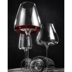 Ziher Vision Straight Wine Glass in Single Pack Lead-free crystal made in Hungary