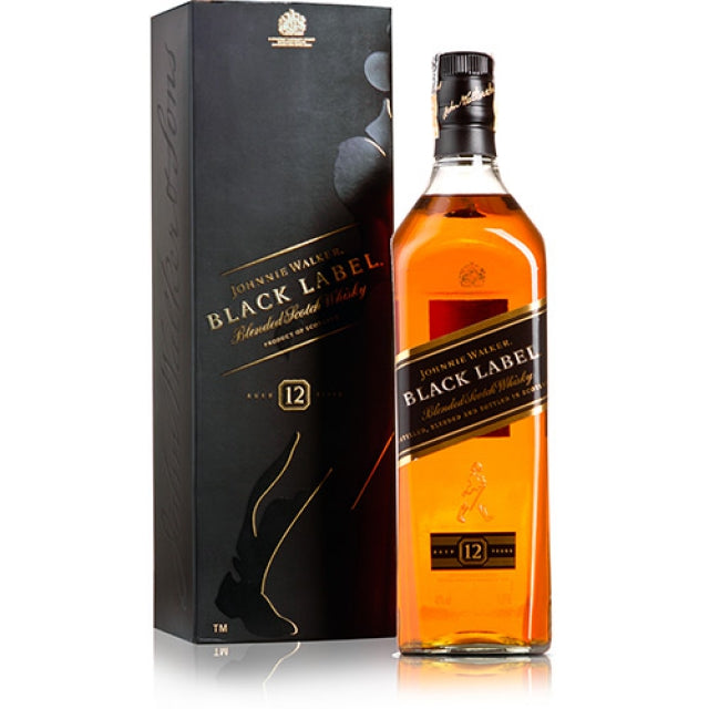 Johnnie Walker Black Label 12 Year (with box)  尊尼獲加黑牌蘇格蘭混合威士忌