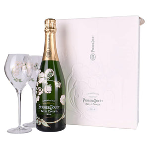 Perrier Jouet Belle Epoque Blanc Vintage (Gift Set with 2 glasses) 2014