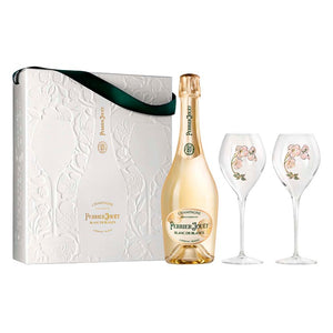 Perrier Jouet Blanc de blancs NV (Gift Set with 2 glasses) NV