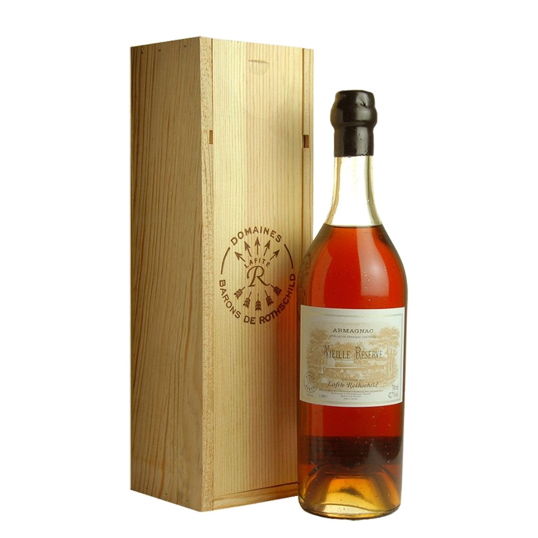 Domaines Barons de Rothschild Lafite Tres Vieille Reserve Armagnac 拉菲傳世干邑 (wooden box, OWC)