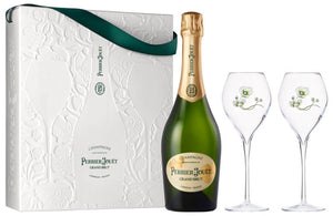 Perrier Jouet Brut (With box + 2 glasses)